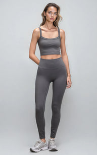 High Waisted Seamless Gym Leggings for Women – Sculpting Activewear Fit