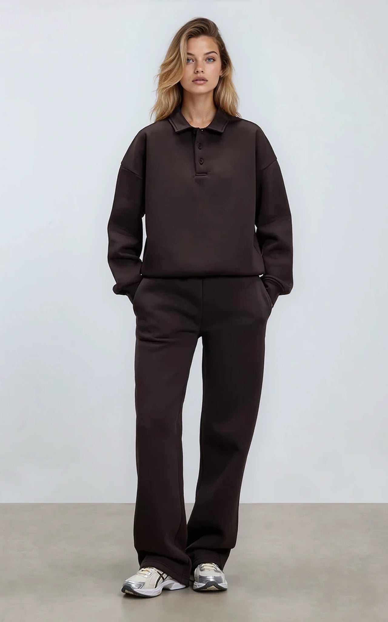 Relaxed Fit Straight Leg Soft Joggers