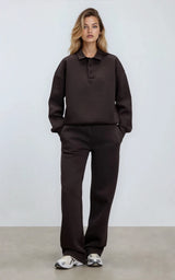 Relaxed Fit Straight Leg Soft Joggers