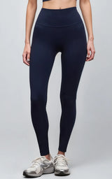 Women’s Black High-Waist Performance Leggings – Sculpted Fit Grey