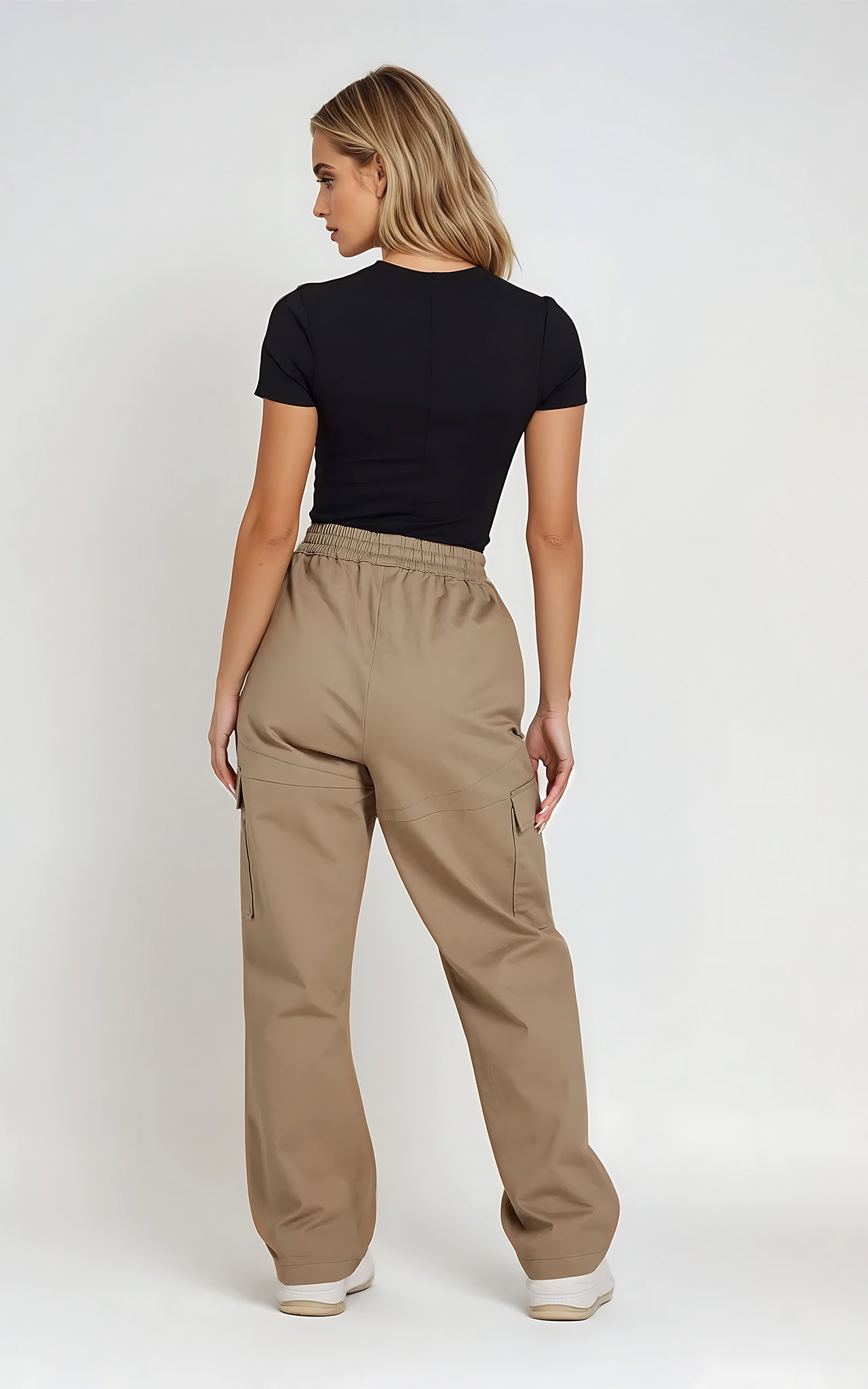 Essential T-Shirt for Women – Soft Cotton Crew Neck Everyday Basic White