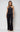 Women’s Stone Linen Blend Trousers – Relaxed Straight Leg Black