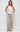 Women’s Stone Linen Blend Trousers – Relaxed Straight Leg Beige