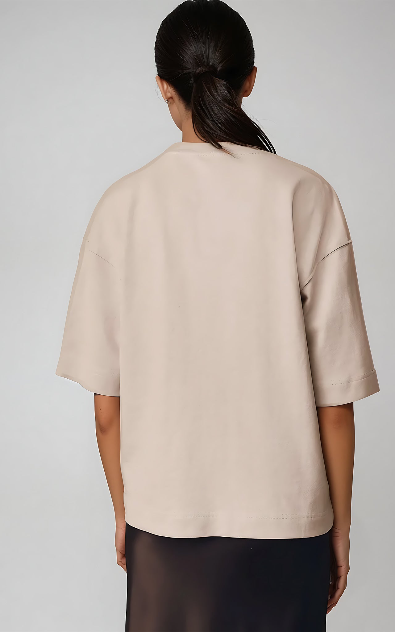 Boxy Fit T-Shirt for Women – Oversized Everyday Basic with Modern Cut Pink