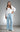 Soft Denim Trousers – Light Blue Drawstring Waist with Relaxed Fit
