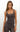 Square Neck Active Vest – Sculpted Fit Sports Tank for Women Brown