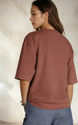 Women’s Boxy Fit T-Shirt – Oversized Everyday Basic Tee