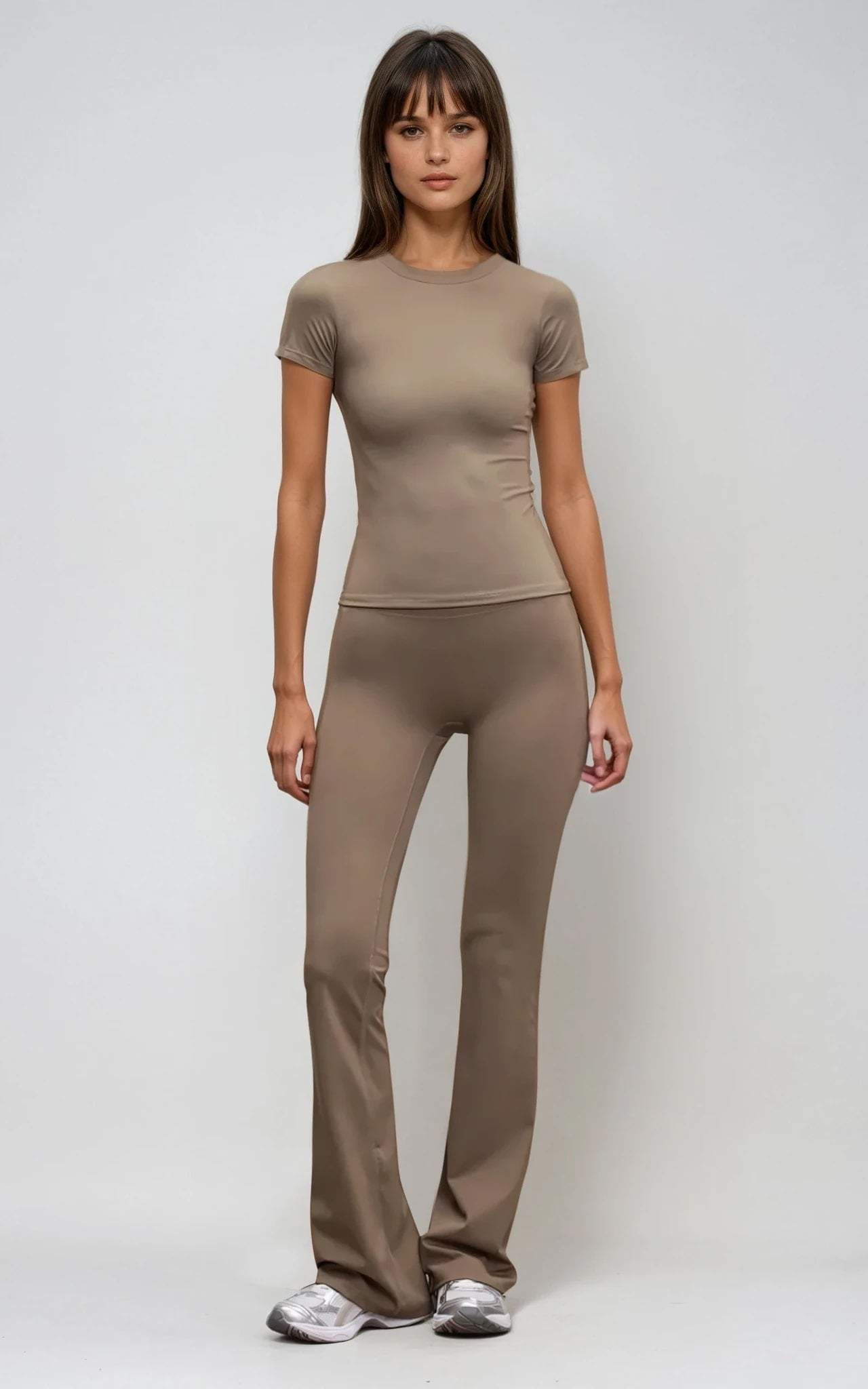 Women’s Performance T-Shirt – Lightweight Activewear for Everyday Movement Stone
