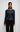 Pointelle Knit Crew Neck Cardigan – Lightweight & Timeless Fit Midnight Blue