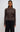 Pointelle Knit Crew Neck Cardigan – Lightweight & Timeless Fit Brown