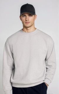 Men’s Lightweight Half‑Zip Knit Sweater - Black