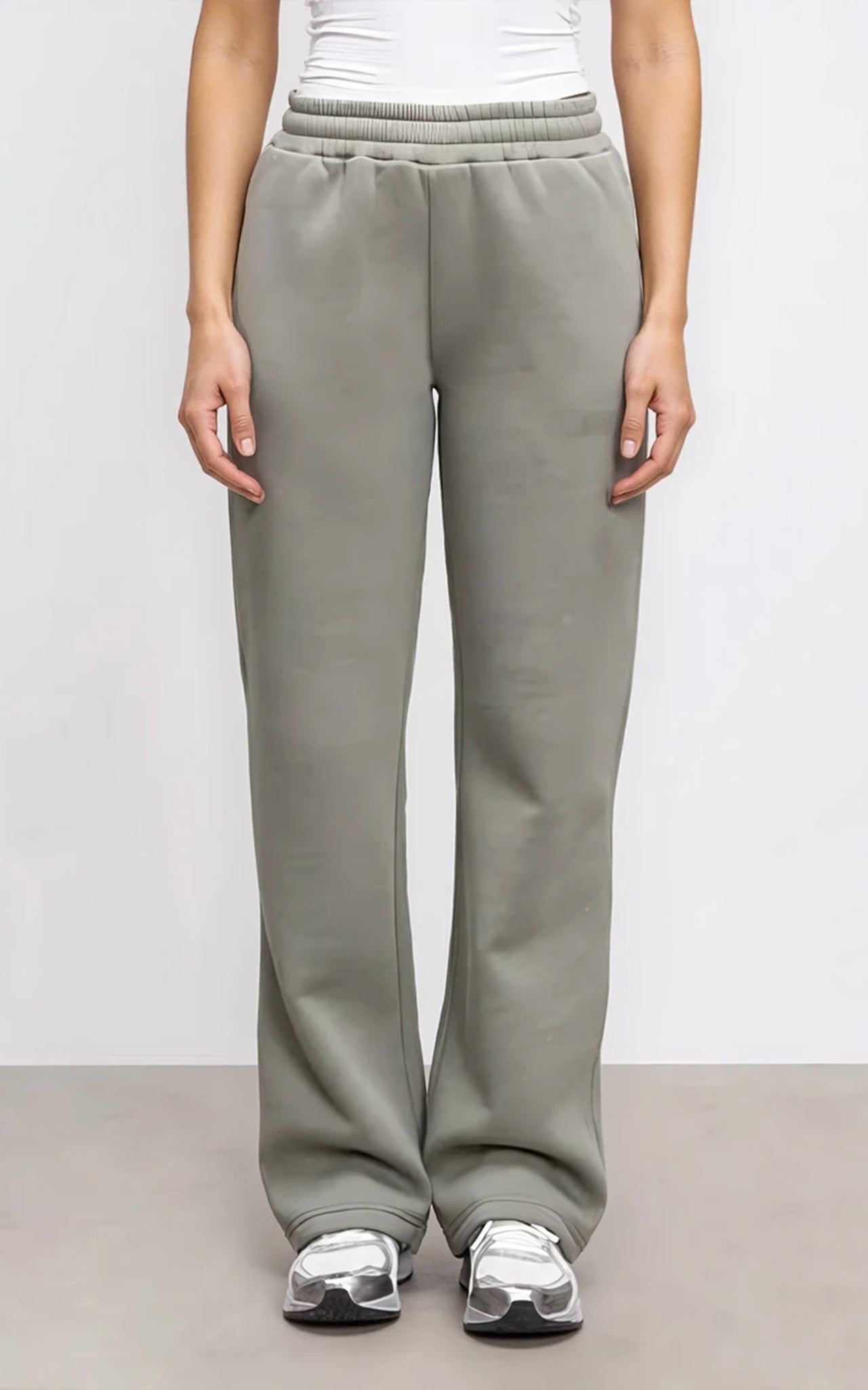 Relaxed Fit Straight Leg Soft Joggers