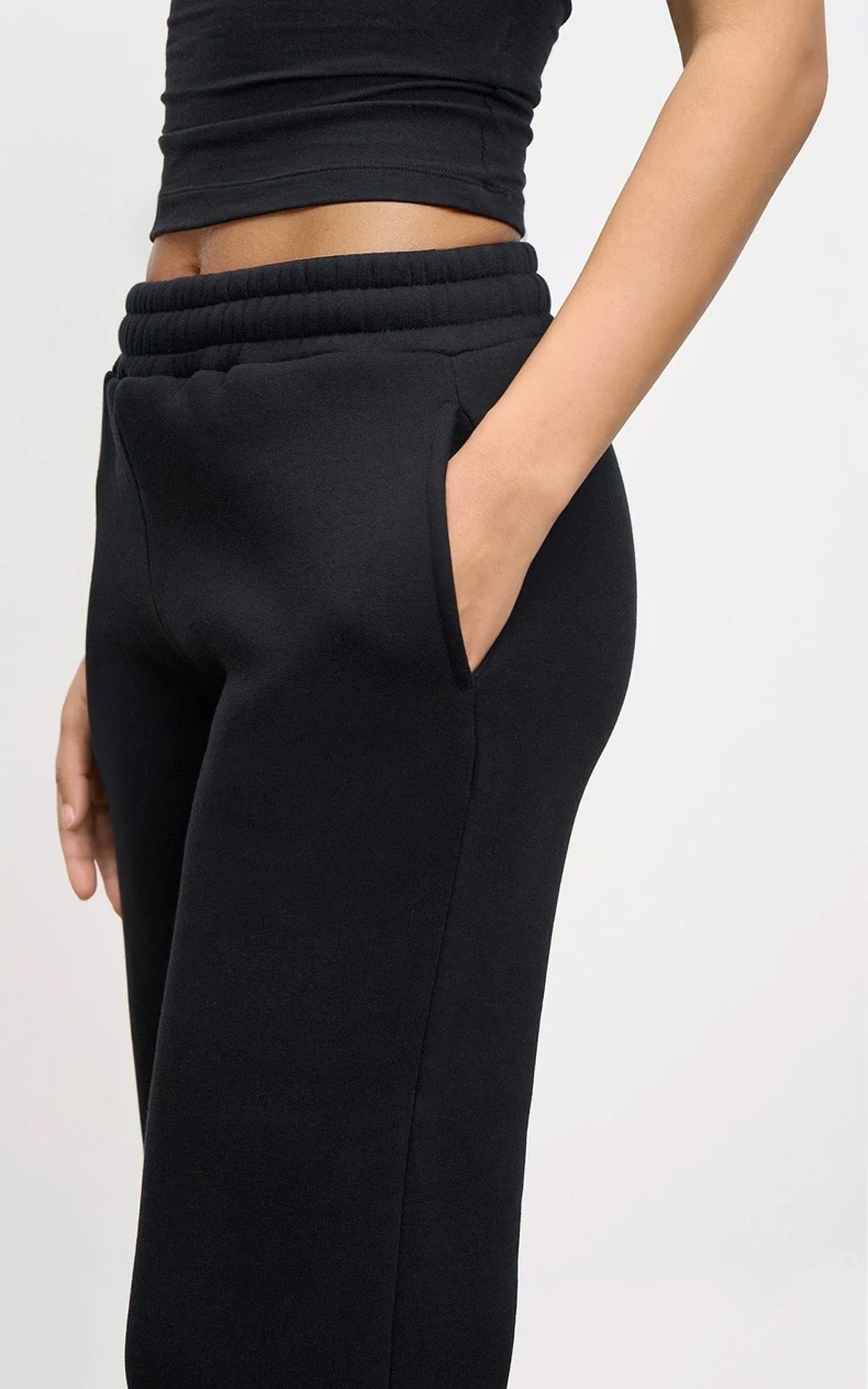 Relaxed Fit Straight Leg Soft Joggers