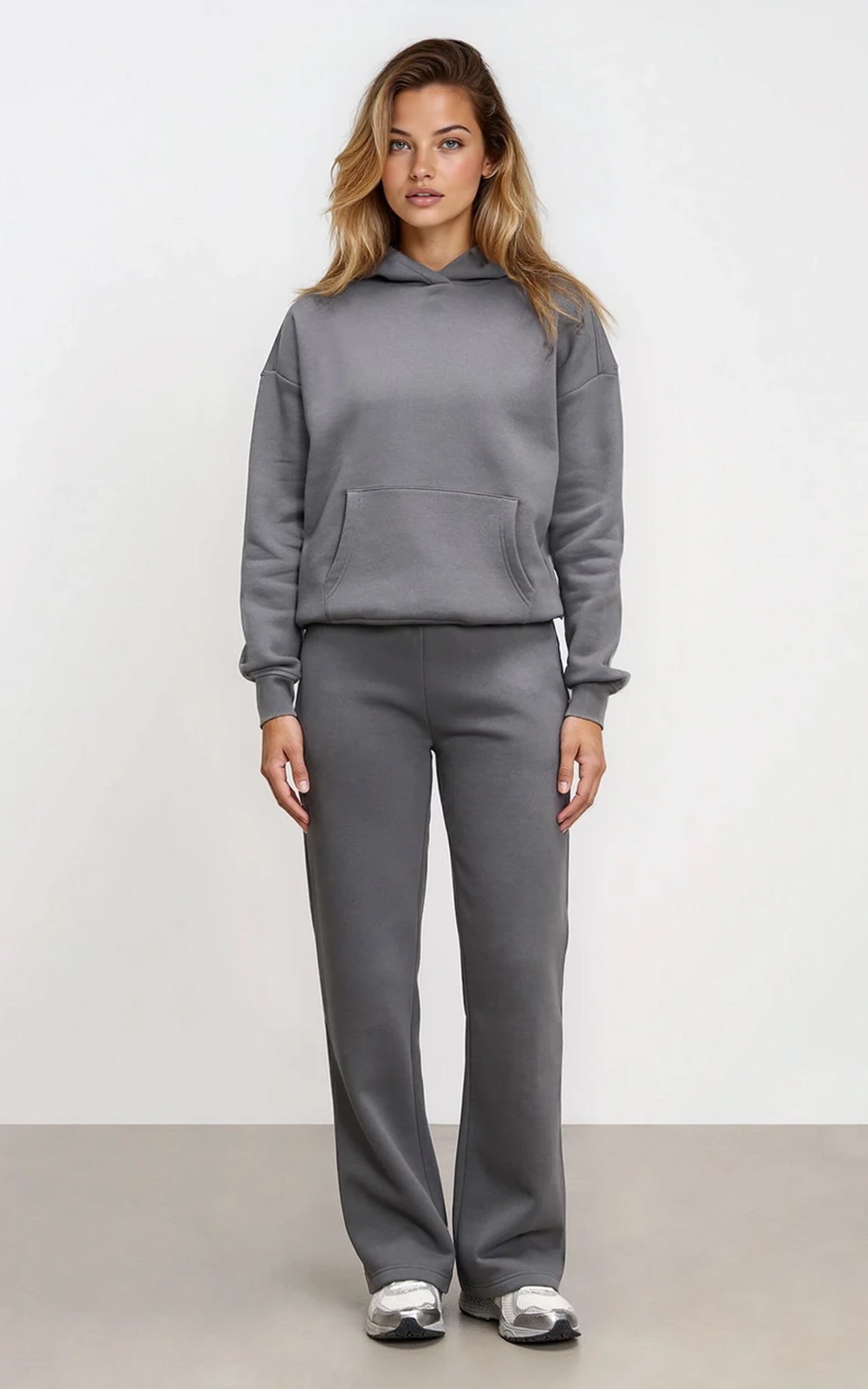 Relaxed Fit Straight Leg Soft Joggers