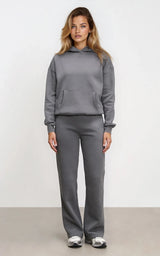 Relaxed Fit Straight Leg Soft Joggers