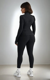 Full Length Zip Running Top