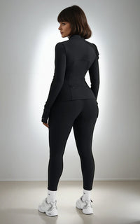 Full Length Zip Running Top