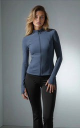 Full Length Zip Running Top