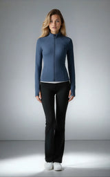 Full Length Zip Running Top