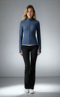 Full Length Zip Running Top