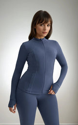 Full Length Zip Running Top