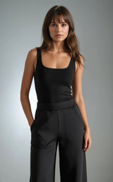 Spacer Wide Leg Joggers