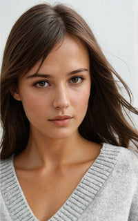 V-Neck Knit Jumper – Relaxed Fit