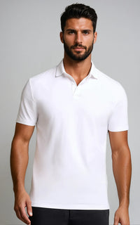 Men’s Classic Cotton Short Sleeve Polo T-Shirt