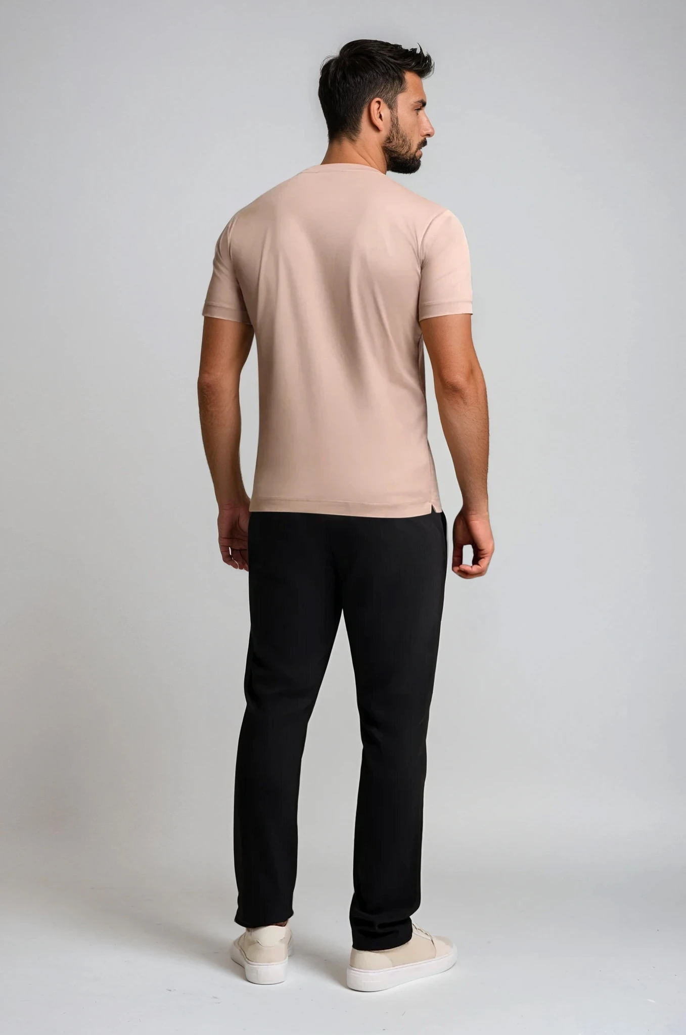 Men’s Slim Fit Heavyweight T-Shirt - Cocoa